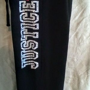 JUSTICE SWEAT PANTS